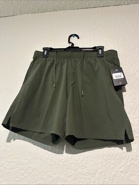 Women’s Olive Green Athletic Shorts